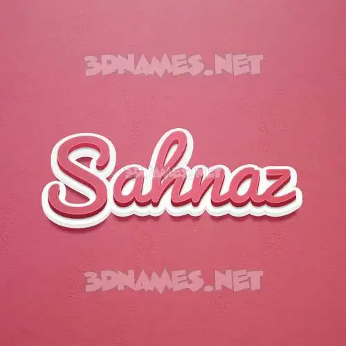 sahnaz in Red Scribble style - 3D name wallpaper sahnaz in Red Scribble style - 3D name wallpaper