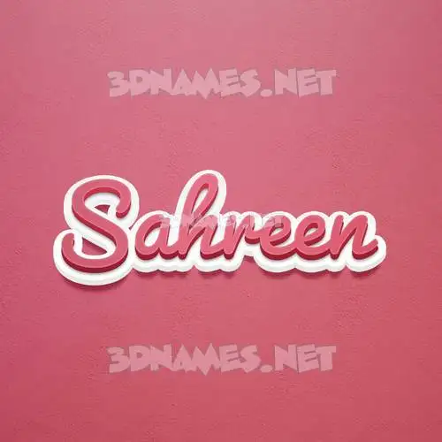 sahreen in Red Scribble style - 3D name wallpaper sahreen in Red Scribble style - 3D name wallpaper
