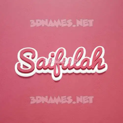 saifulah in Red Scribble style - 3D name wallpaper saifulah in Red Scribble style - 3D name wallpaper