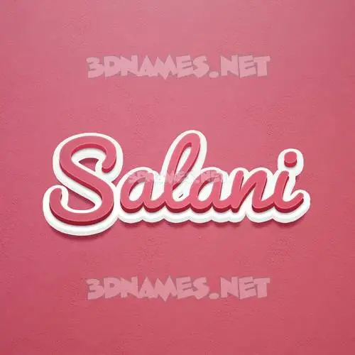 salani in Red Scribble style - 3D name wallpaper salani in Red Scribble style - 3D name wallpaper