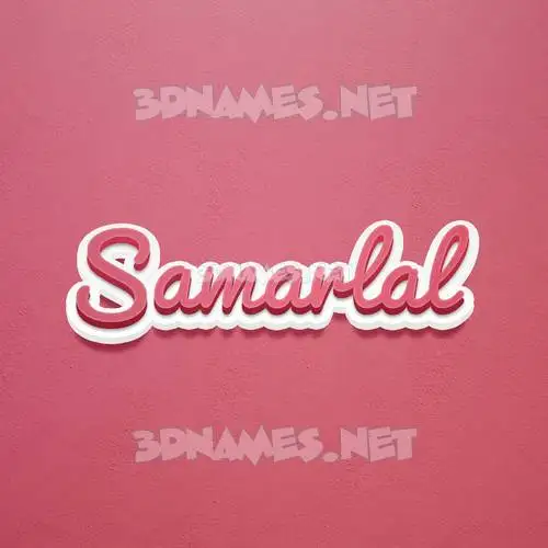 samarlal in Red Scribble style - 3D name wallpaper samarlal in Red Scribble style - 3D name wallpaper