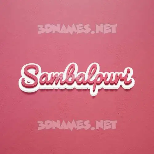 sambalpuri in Red Scribble style - 3D name wallpaper sambalpuri in Red Scribble style - 3D name wallpaper