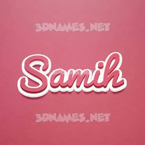 samih in Red Scribble style - 3D name wallpaper samih in Red Scribble style - 3D name wallpaper