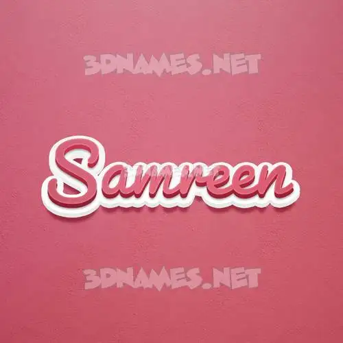 samreen in Red Scribble style - 3D name wallpaper samreen in Red Scribble style - 3D name wallpaper