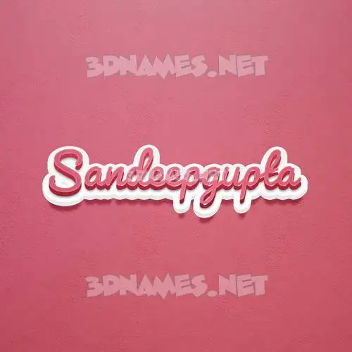 sandeepgupta in Red Scribble style - 3D name wallpaper sandeepgupta in Red Scribble style - 3D name wallpaper