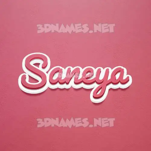 saneya in Red Scribble style - 3D name wallpaper saneya in Red Scribble style - 3D name wallpaper