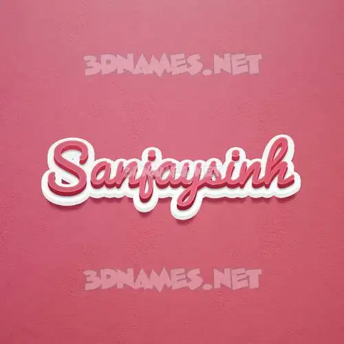 sanjaysinh in Red Scribble style - 3D name wallpaper sanjaysinh in Red Scribble style - 3D name wallpaper