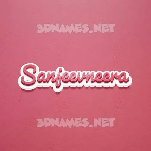 sanjeevneera in Red Scribble style - 3D name wallpaper sanjeevneera in Red Scribble style - 3D name wallpaper