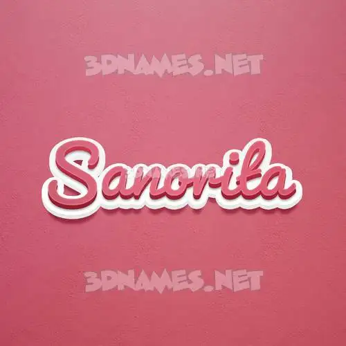 sanorita in Red Scribble style - 3D name wallpaper sanorita in Red Scribble style - 3D name wallpaper