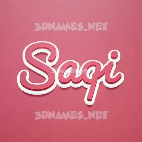 saqi in Red Scribble style - 3D name wallpaper saqi in Red Scribble style - 3D name wallpaper