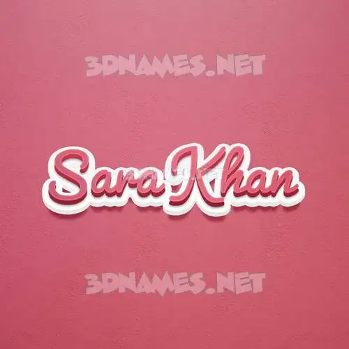 sara khan in Red Scribble style - 3D name wallpaper sara khan in Red Scribble style - 3D name wallpaper