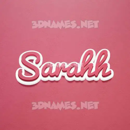 sarahh in Red Scribble style - 3D name wallpaper sarahh in Red Scribble style - 3D name wallpaper