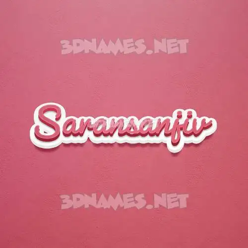 saransanjiv in Red Scribble style - 3D name wallpaper saransanjiv in Red Scribble style - 3D name wallpaper