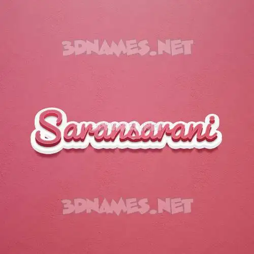 saransarani in Red Scribble style - 3D name wallpaper saransarani in Red Scribble style - 3D name wallpaper