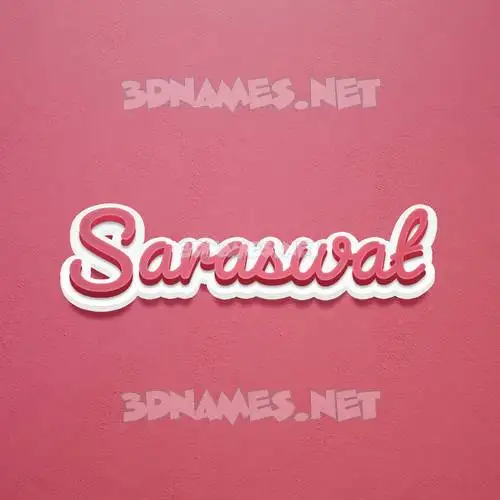 saraswat in Red Scribble style - 3D name wallpaper saraswat in Red Scribble style - 3D name wallpaper