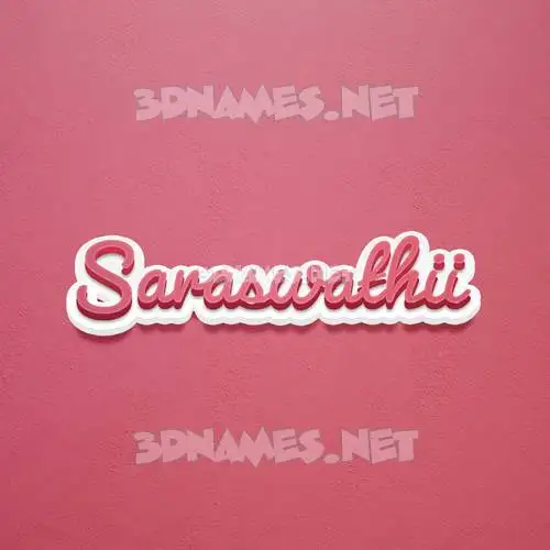 saraswathii in Red Scribble style - 3D name wallpaper saraswathii in Red Scribble style - 3D name wallpaper