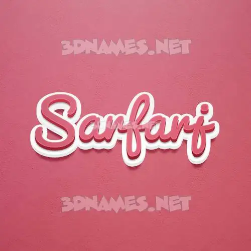 sarfarj in Red Scribble style - 3D name wallpaper sarfarj in Red Scribble style - 3D name wallpaper