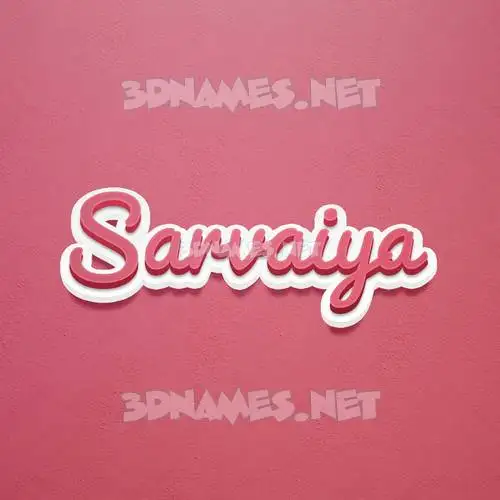 sarvaiya in Red Scribble style - 3D name wallpaper sarvaiya in Red Scribble style - 3D name wallpaper