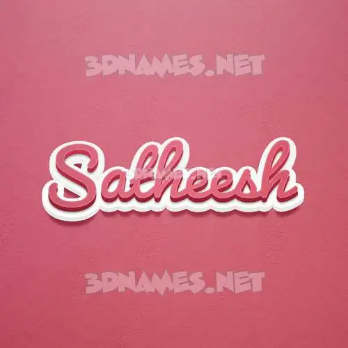 satheesh in Red Scribble style - 3D name wallpaper satheesh in Red Scribble style - 3D name wallpaper