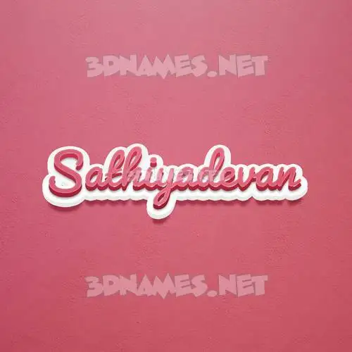 sathiyadevan in Red Scribble style - 3D name wallpaper sathiyadevan in Red Scribble style - 3D name wallpaper