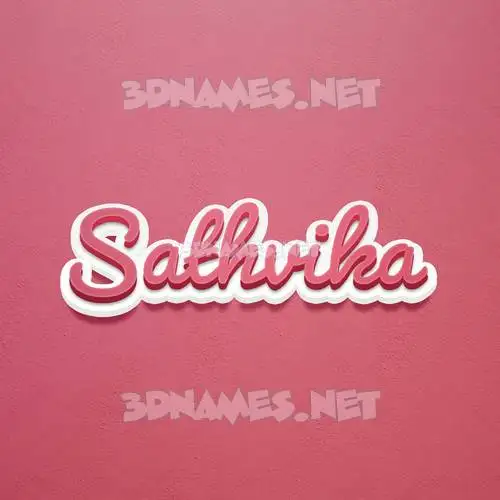 sathvika in Red Scribble style - 3D name wallpaper sathvika in Red Scribble style - 3D name wallpaper
