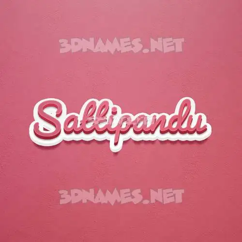 sattipandu in Red Scribble style - 3D name wallpaper sattipandu in Red Scribble style - 3D name wallpaper