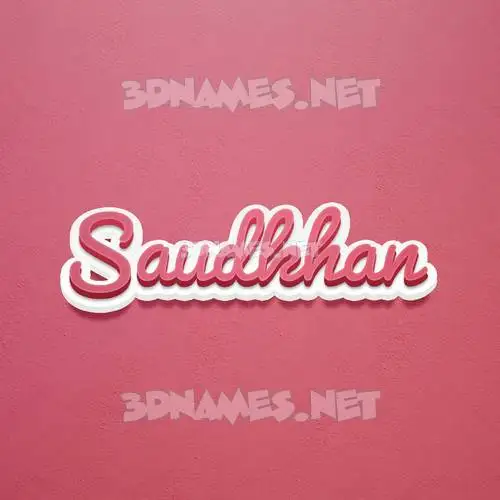 saudkhan in Red Scribble style - 3D name wallpaper saudkhan in Red Scribble style - 3D name wallpaper