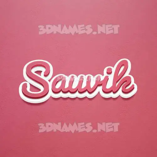 sauvik in Red Scribble style - 3D name wallpaper sauvik in Red Scribble style - 3D name wallpaper