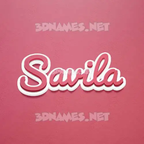 savila in Red Scribble style - 3D name wallpaper savila in Red Scribble style - 3D name wallpaper
