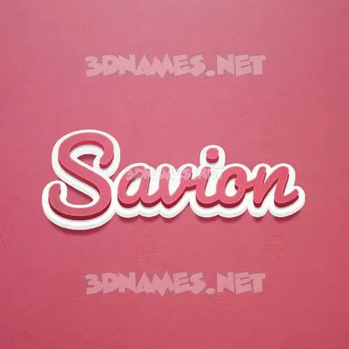 savion in Red Scribble style - 3D name wallpaper savion in Red Scribble style - 3D name wallpaper
