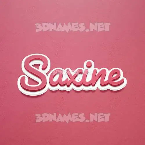 saxine in Red Scribble style - 3D name wallpaper saxine in Red Scribble style - 3D name wallpaper