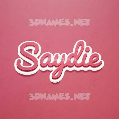 saydie in Red Scribble style - 3D name wallpaper saydie in Red Scribble style - 3D name wallpaper