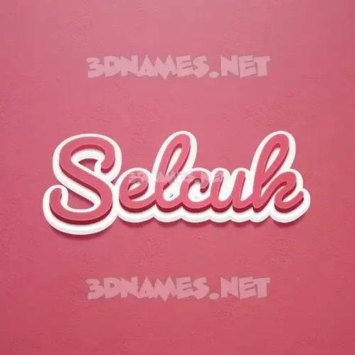 selcuk in Red Scribble style - 3D name wallpaper selcuk in Red Scribble style - 3D name wallpaper