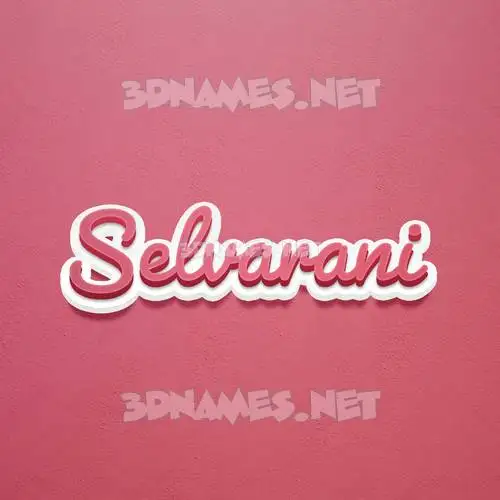 selvarani in Red Scribble style - 3D name wallpaper selvarani in Red Scribble style - 3D name wallpaper