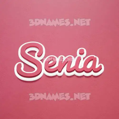 senia in Red Scribble style - 3D name wallpaper senia in Red Scribble style - 3D name wallpaper