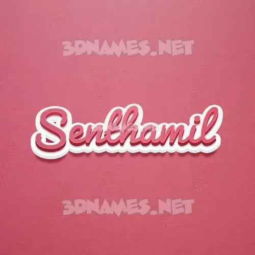 senthamil in Red Scribble style - 3D name wallpaper senthamil in Red Scribble style - 3D name wallpaper
