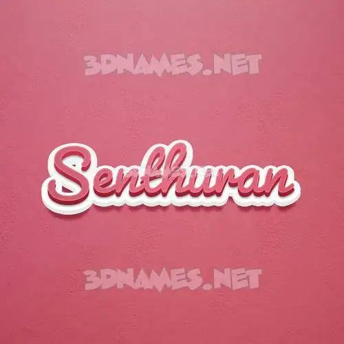 senthuran in Red Scribble style - 3D name wallpaper senthuran in Red Scribble style - 3D name wallpaper