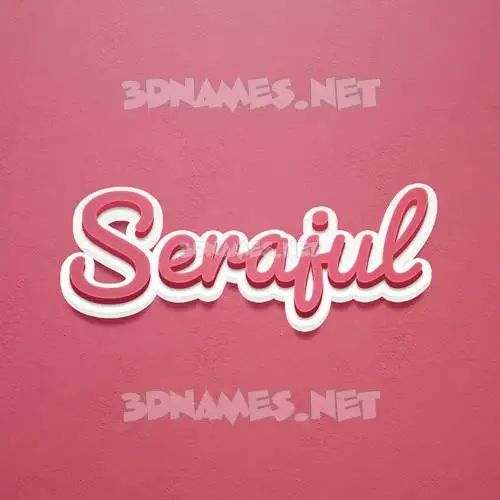 serajul in Red Scribble style - 3D name wallpaper serajul in Red Scribble style - 3D name wallpaper