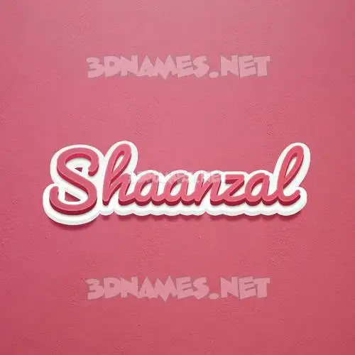 shaanzal in Red Scribble style - 3D name wallpaper shaanzal in Red Scribble style - 3D name wallpaper