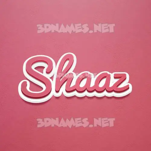 shaaz in Red Scribble style - 3D name wallpaper shaaz in Red Scribble style - 3D name wallpaper