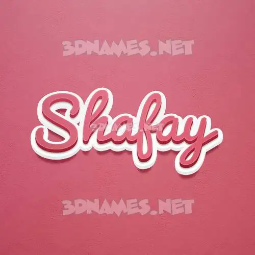 shafay in Red Scribble style - 3D name wallpaper shafay in Red Scribble style - 3D name wallpaper
