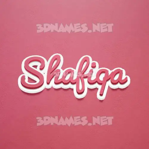 shafiqa in Red Scribble style - 3D name wallpaper shafiqa in Red Scribble style - 3D name wallpaper