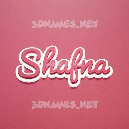 shafna in Red Scribble style - 3D name wallpaper shafna in Red Scribble style - 3D name wallpaper