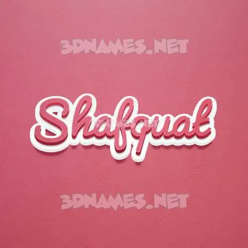 shafquat in Red Scribble style - 3D name wallpaper shafquat in Red Scribble style - 3D name wallpaper