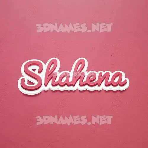 shahena in Red Scribble style - 3D name wallpaper shahena in Red Scribble style - 3D name wallpaper