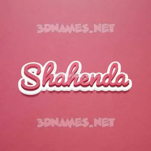 shahenda in Red Scribble style - 3D name wallpaper shahenda in Red Scribble style - 3D name wallpaper