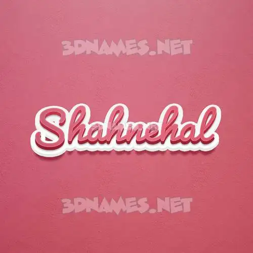 shahnehal in Red Scribble style - 3D name wallpaper shahnehal in Red Scribble style - 3D name wallpaper