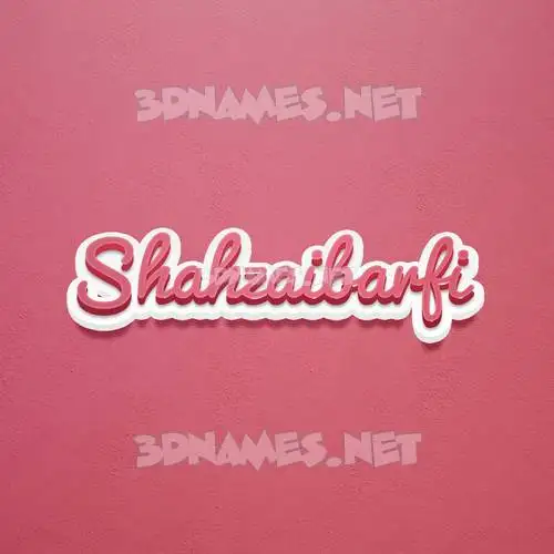 shahzaibarfi in Red Scribble style - 3D name wallpaper shahzaibarfi in Red Scribble style - 3D name wallpaper
