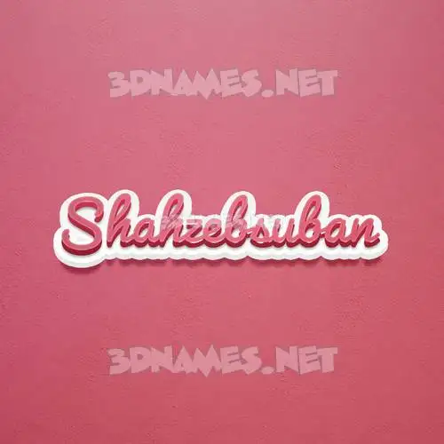 shahzebsuban in Red Scribble style - 3D name wallpaper shahzebsuban in Red Scribble style - 3D name wallpaper