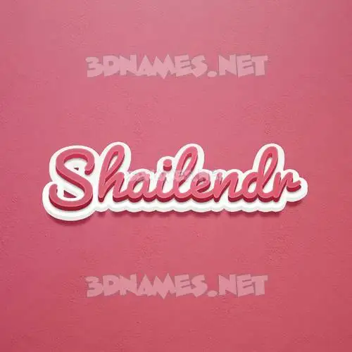 shailendr in Red Scribble style - 3D name wallpaper shailendr in Red Scribble style - 3D name wallpaper